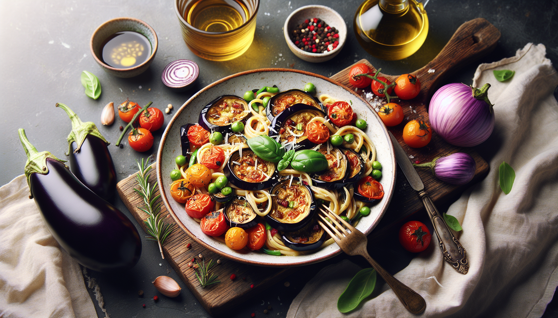 Pasta melanzane e